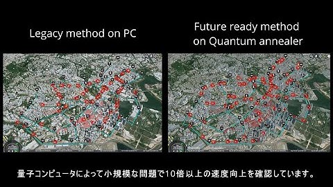 Air mobility traffic control by using Quantum Computer