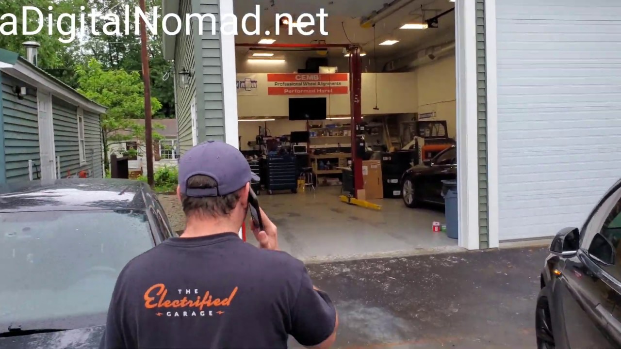 BEFORE & AFTER Tesla Model X Rear Wheel Camber Alignment YouTube