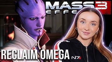 We could KISS ARIA?!😍 | Omega DLC MASS EFFECT 3 Blind Playthrough [6]
