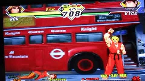 Capcom vs SNK 2 EO(Gamecube)-Ken Survival Mode