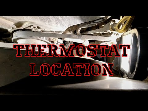 Thermostat Location, Detailed Installation on Toyota Tacoma 4Runner Tundra T100 3.4 5VZ-FE V6 Engine