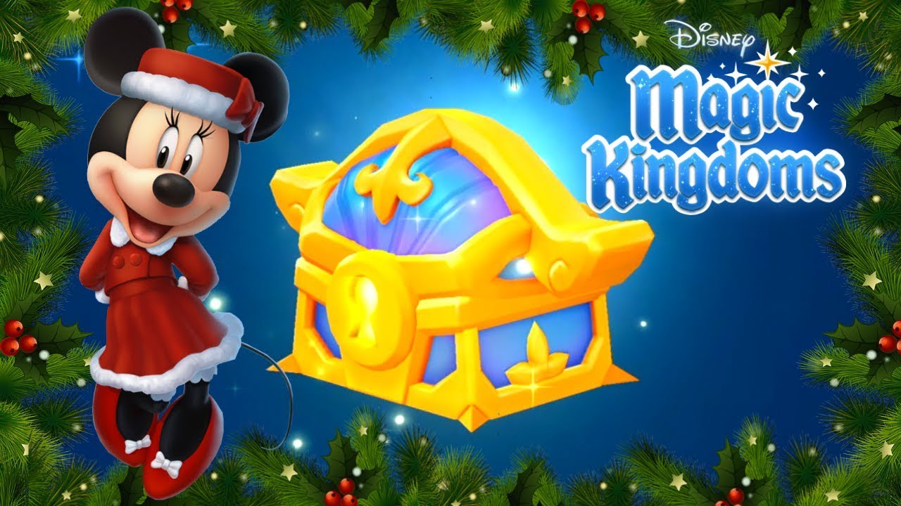 beautycon SAPPHIRE CHEST for Christmas in Disney Magic Kingdoms | Gameplay Walkthrough Ep.388