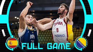 Group Phase | Spain v Bosnia and Herzegovina | Full Basketball Game | FIBA EuroBasket 2025