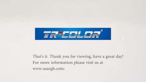 Tricolor: 2 x 2 video wall steps with SmartKake Creative Video Wall Processor