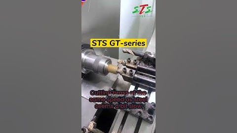 How to machine brass workpieces with STS GT-series | STS-GT series