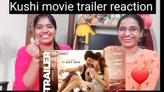 Kushi movie trailer reaction /Vijay Devarakonda/Samantha /VL reactions.