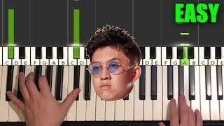 Rich Brian - Dat $tick (EASY Piano Tutorial Lesson)