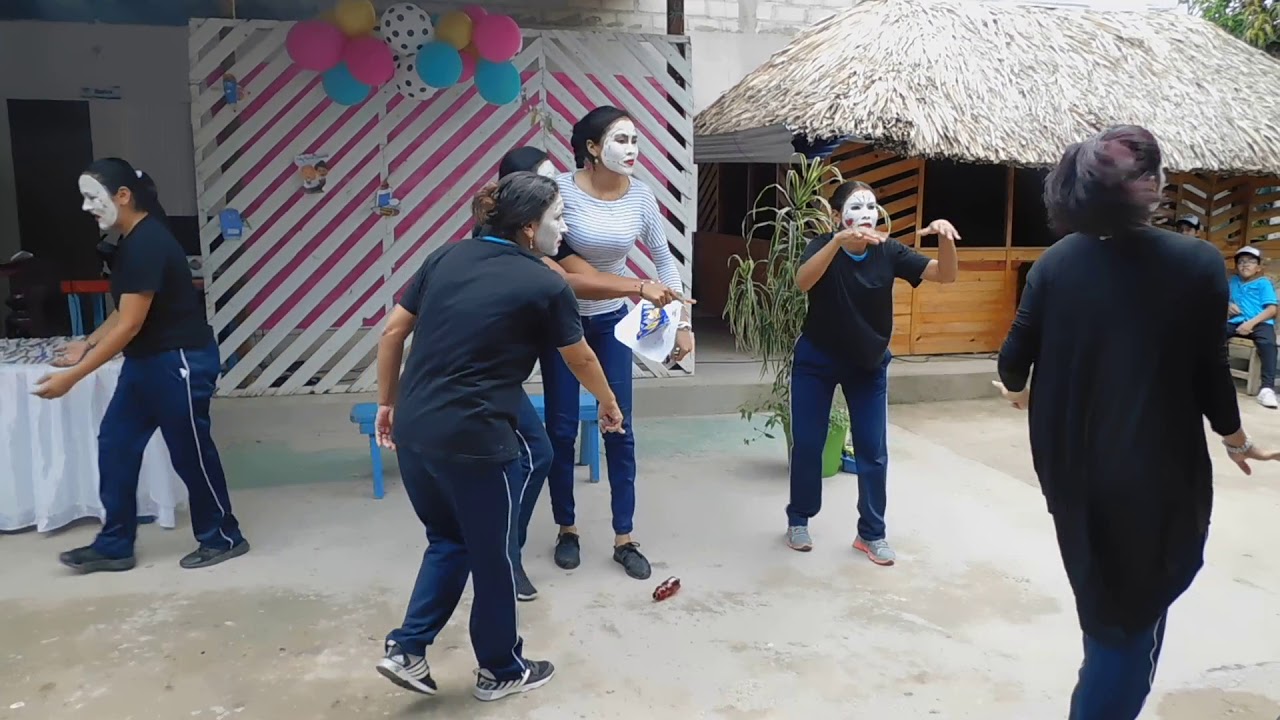 DOCENTES DE PREESCOLAR. Show  de mimos. Día del estudiante GIVASAJ 2019