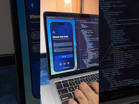 Flutter Login Page UI in 20 Seconds 🔥 | Flutter UI Design