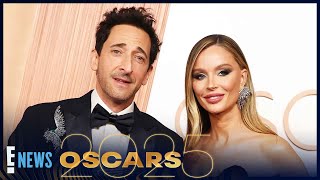 Adrien Brody Shouts Out Georgina Chapman, Harvey Weinstein’s Kids After Win | Oscars 2025 | E! News