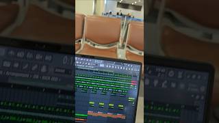 Airport beatmaking ✈️