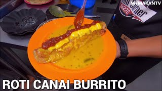 Malaysia Street Food - Roti Canai Merecik Special