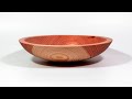 Woodturning - Finishing a Dried Bowl Blank