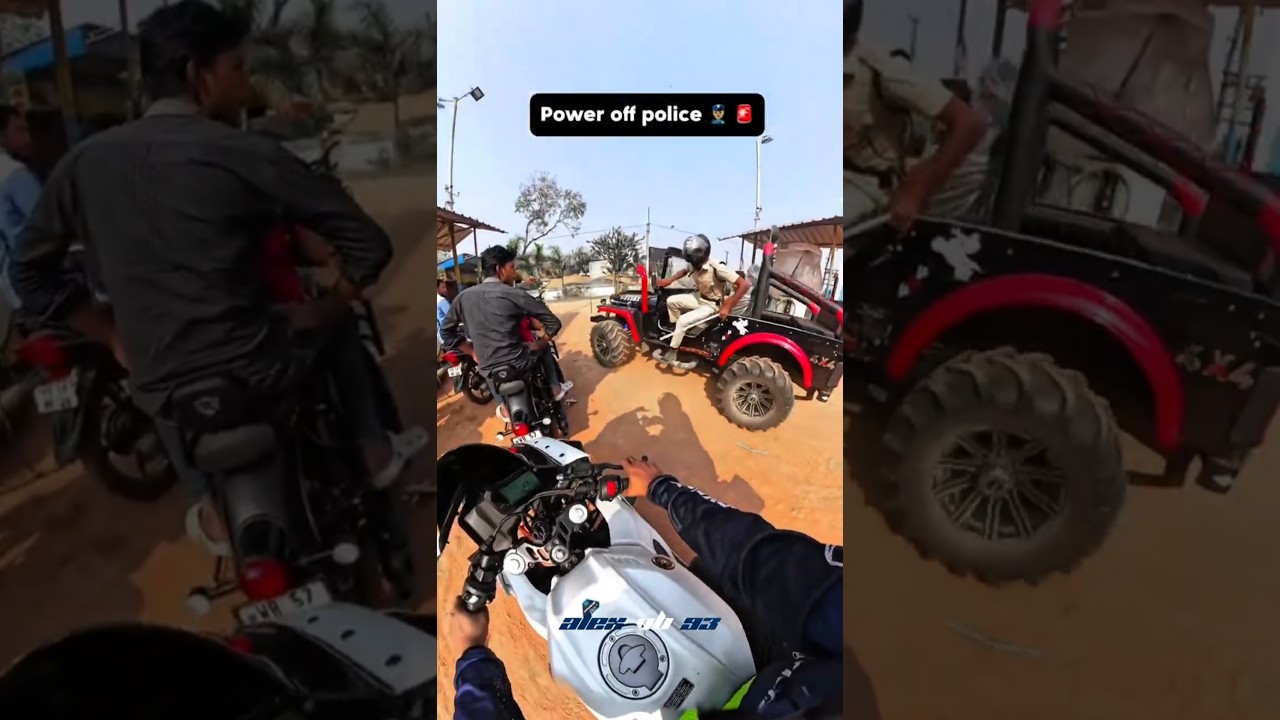 Power of police 🤯💪🏻 R15 v4 rider ✨🚀 #r15v4 #ytshorts #shorts #viralshorts