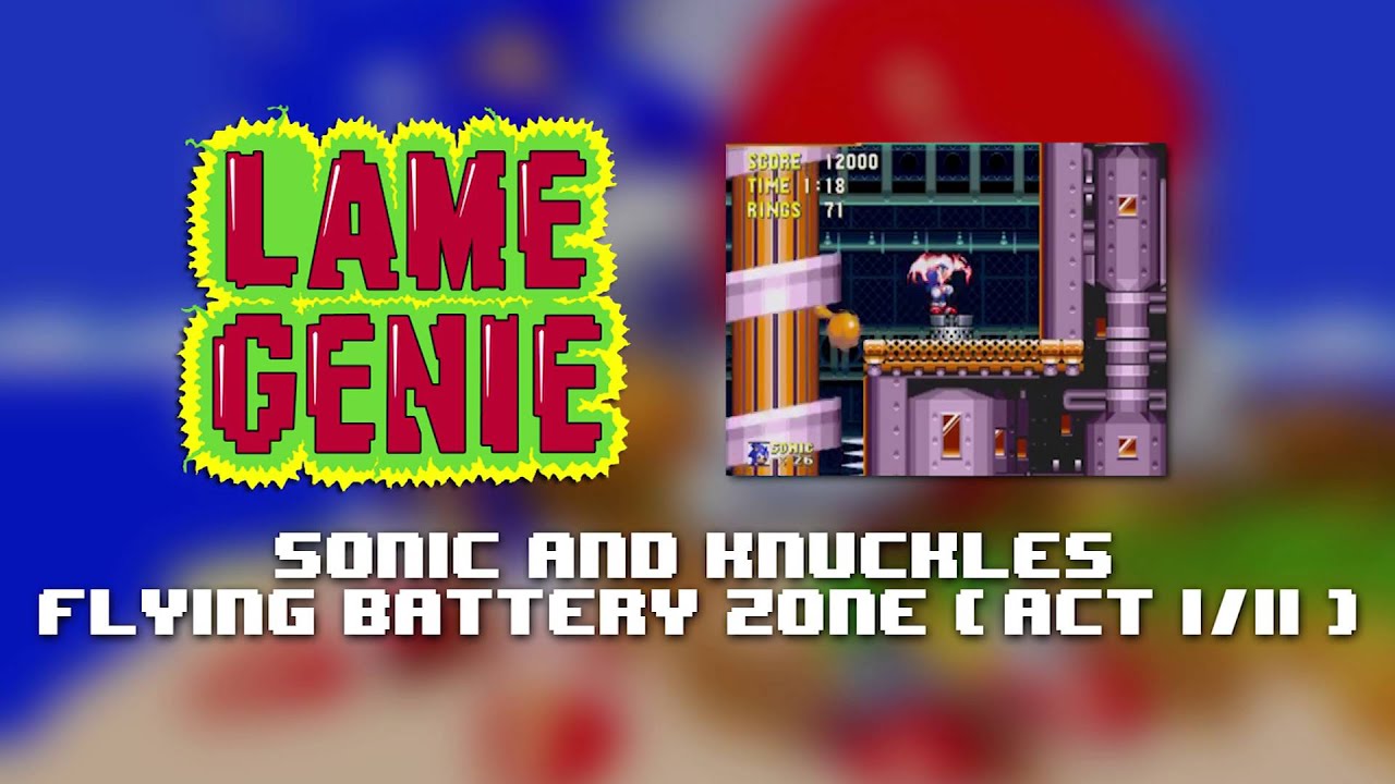 Sonic and Knuckles (Flying Battery Zone) - Cover