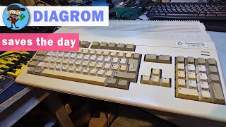 Amiga 500+ Green Screen