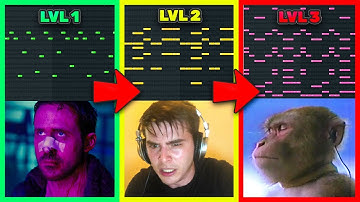 NOOB vs PRO vs GOD — 3 LEVELS OF MELODIES