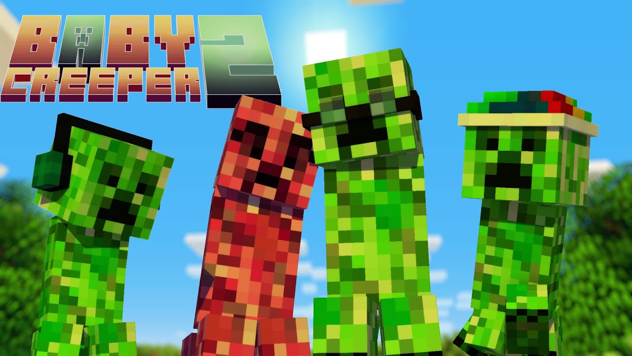 baby minecraft creeper