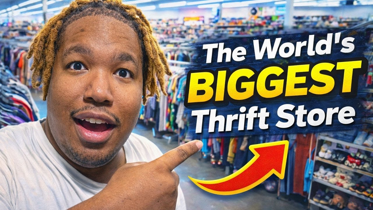 This is the largest thrift store in the world!🌎 