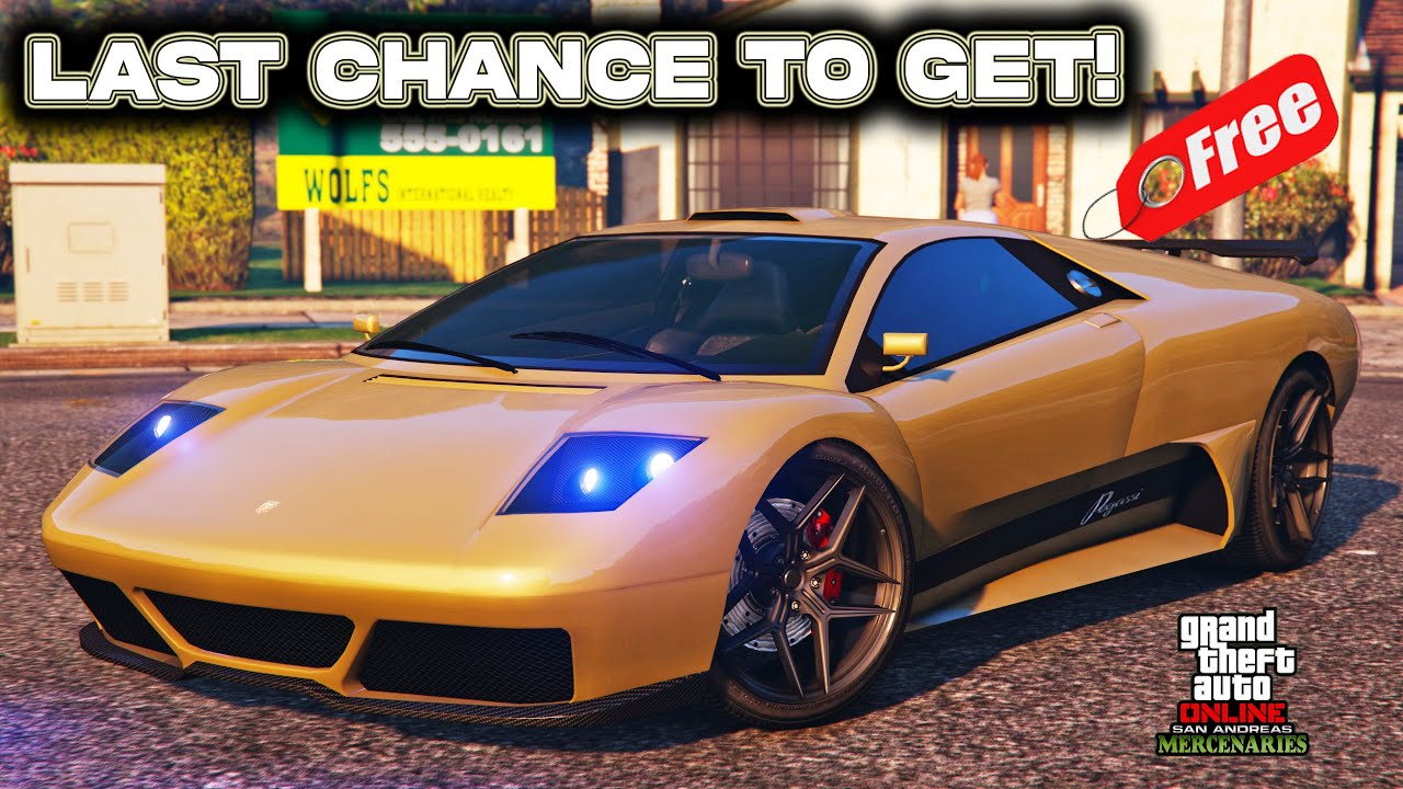 Infernus LAST CHANCE TO GET, FREE CAR GTA 5 Online