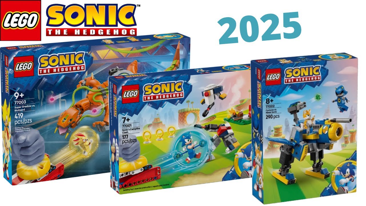 January 2025 Lego Sonic Reveals! - YouTube
