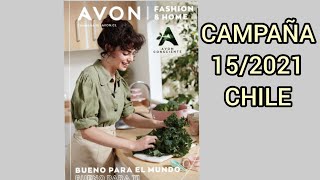 Avon fashion & Home campaña 15/2021 Chile