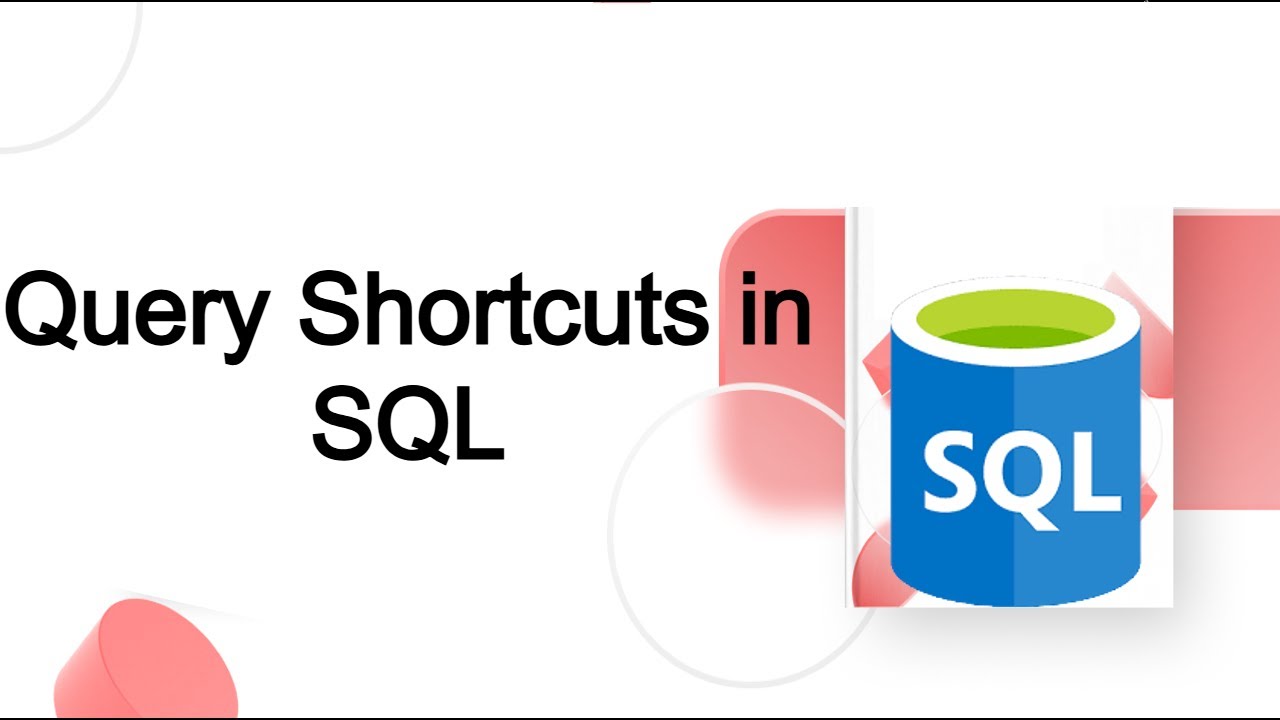 SQL Query Shortcuts | Tips and Tricks for Using SQL | #biharideveloper ...
