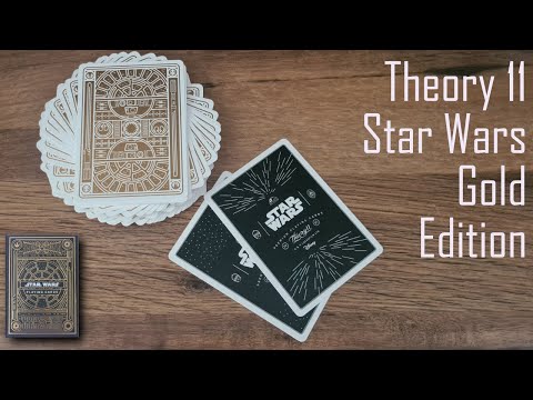 Star Wars Gold Edition Playing Cards live demo