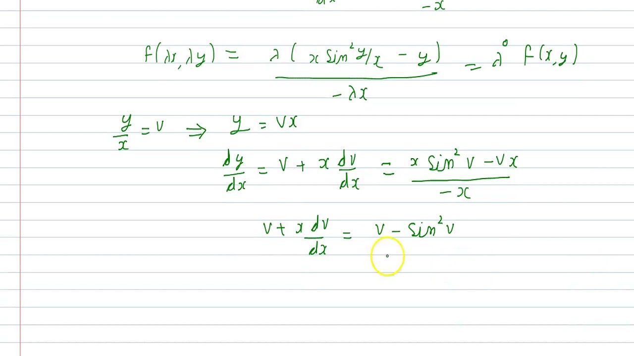The differential equations , find the particular solution satisfying the given condition: The differential equations , find the particular solution satisfying the given condition: