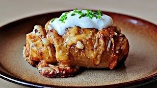 Ну очень вкусный Запеченный картофель с сыром Ну очень вкусный Запеченный картофель с сыром