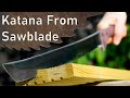 Making a Katana from a Circular Saw-blade