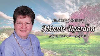 Reardon, Minnie Funeral Service
