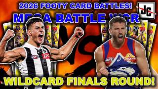 WILDCARD FINALS! MEGA FOOTY CARD BATTLES | 2026 AFL TEAMCOACH FOOTY CARDS