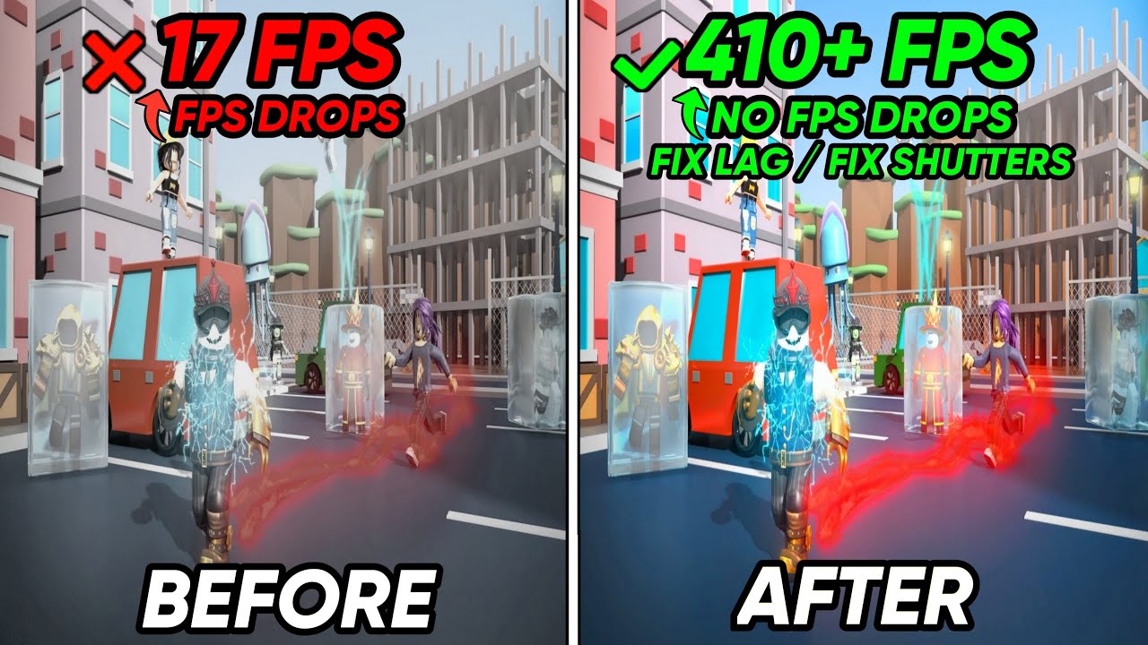 Roblox Lag Fix & FPS BOOST - GFX Tool & Config File for Any Device No FPS  Drops 