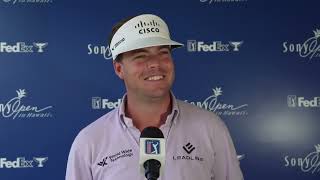 Keith Mitchell Friday Flash Interview 2024 Sony Open In Hawaii