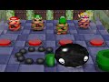 Mario Party 2 - Mini Games - Yoshi vs Mario vs Luigi |Wario (Hard)
