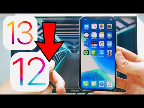 ✅ Jak se vrátit z iOS 13 zpět na iOS 12?