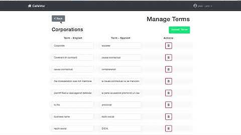 How to Edit Terms CafeVoz Audio Flashcards