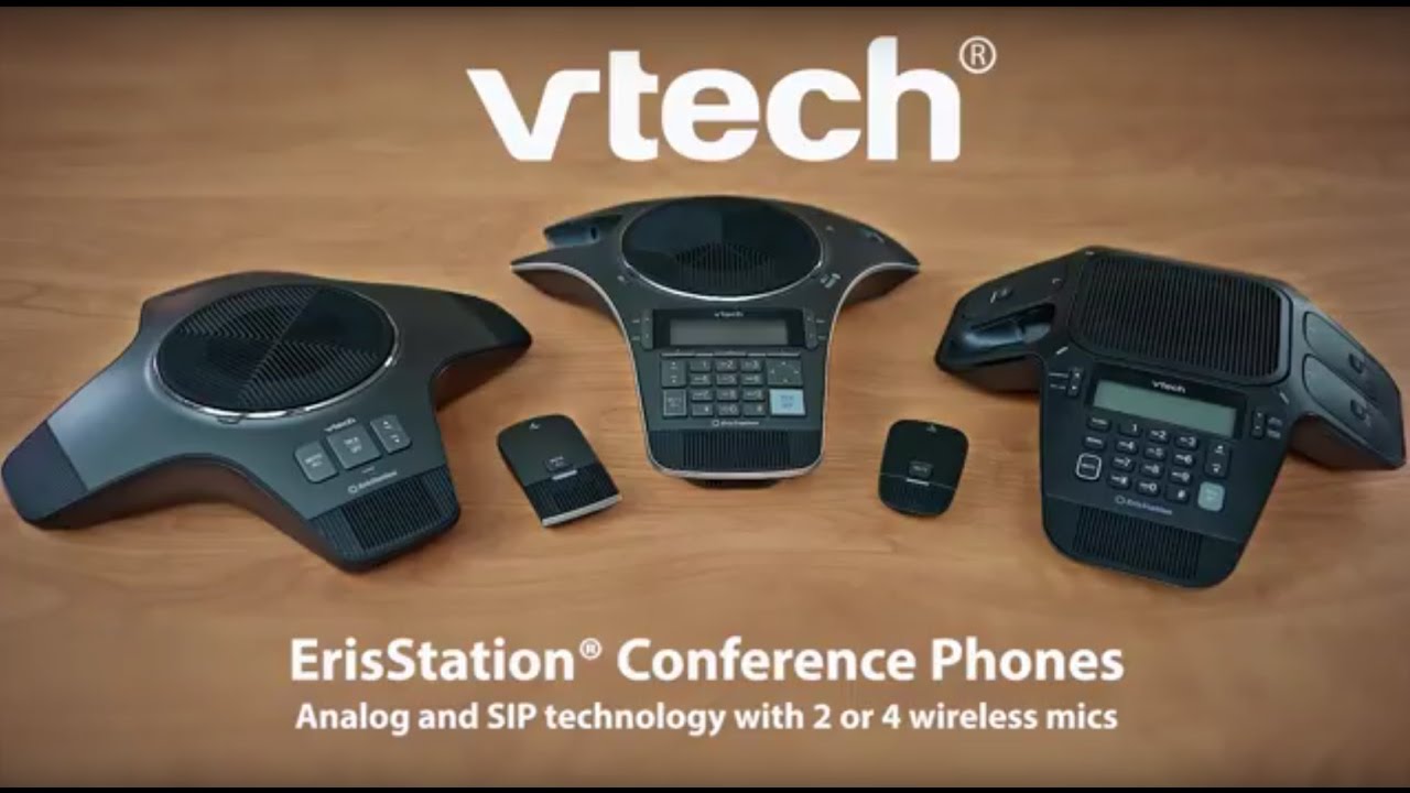 V-TEC VCS702 ERISSTATION CONFERENCE PHONE W//2 MIC