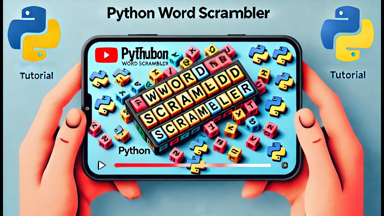 🔀 Python Word Scrambler | Shuffle & Unscramble Game! - YouTube