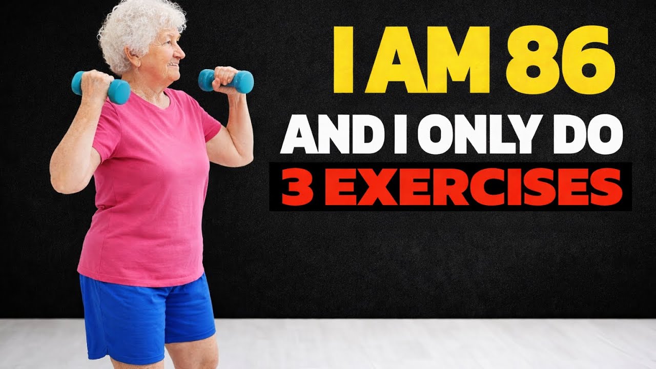 Over 60? 3 Simple Strength Exercises Every Woman Must Start Today♥️