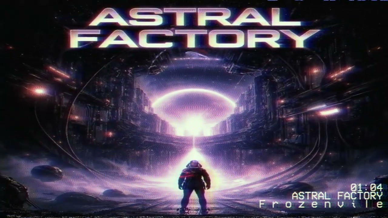Frozenvile - Astral Factory | Synthwave | 4K Quality | #frozenvile #astral #factory