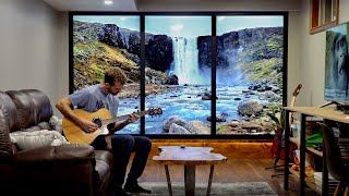 Building A Window With 3 Huge Tvs