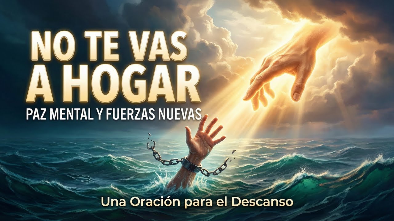 No te vas a Ahogar: Una Oración por la Paz Mental y Fuerzas Nuevas en Medio de la Crisis