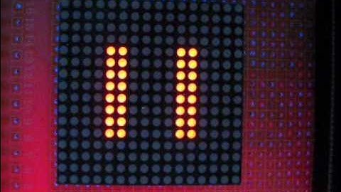 FPGA based dot matrix display