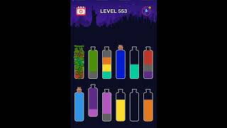 Level 553 - Water Sort Puzzle Game - Guru Puzzle Game - Color Sort