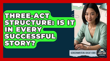 Three-Act Structure: Is It In Every Successful Story? - Screenwriter