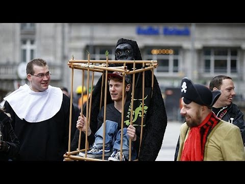 Βίντεο: Γερμανικές πόλεις για να γιορτάσουν το Καρναβάλι
