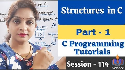C-114-Introduction to Structures|#structuredeclaration|#structuresinc#Clanguage#logicflow