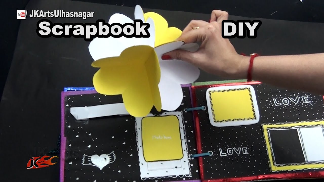How to make a Scrapbook |  14 Greeting cards Scrapbook Tutorial | Gift Idea | JK Arts 1047